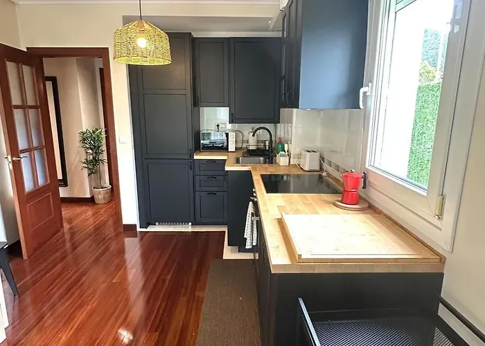 아파트 Reformado Con Piscina Y Jardin Gibaja