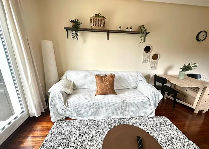 아파트 Reformado Con Piscina Y Jardin Gibaja